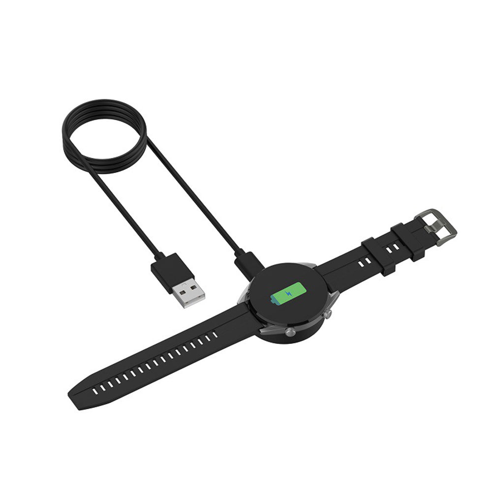 Kabl za punjenje Techsuit THC3 za Honor Watch / Huawei Watch seriju, USB-A, Crni