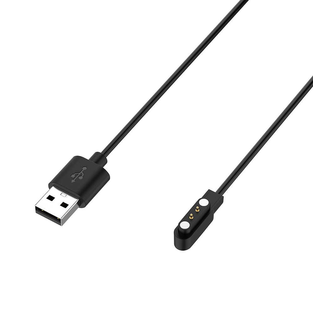 Kabl za punjenje Techsuit TXC4 za Oneplus Nord Watch / Haylou Bling LS12 / RT LS05S, USB-A, Crni