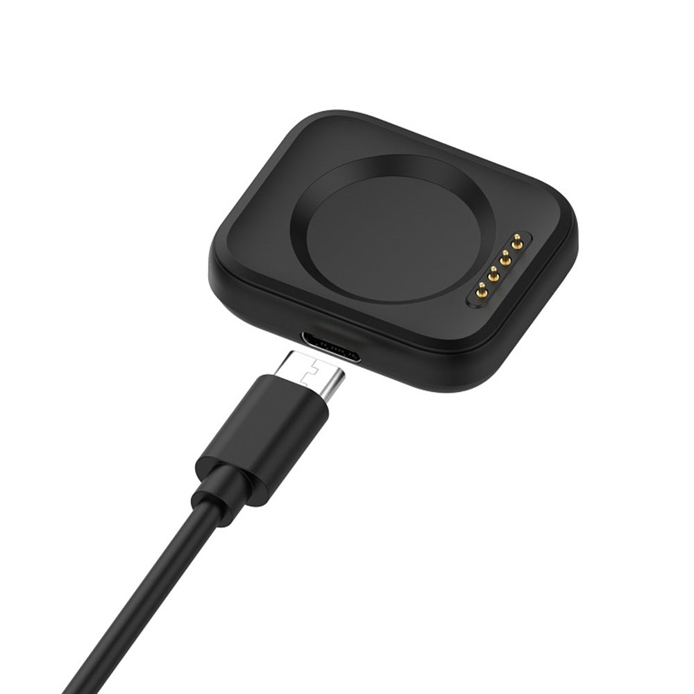 Kabl za punjenje Techsuit TXC8 za Oppo Watch / OnePlus Watch seriju, USB-A, Crni