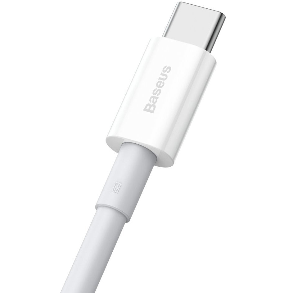 Kabl za Prenos Podataka i Punjenje USB-A - USB-C Baseus Superior Series, 66W, 1m, Beli CATYS-02