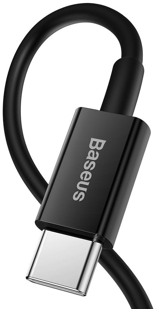 Kabl za Prenos Podataka i Punjenje USB-C - Lightning Baseus Superior Series, 20W, 2m, Crni CATLYS-C01