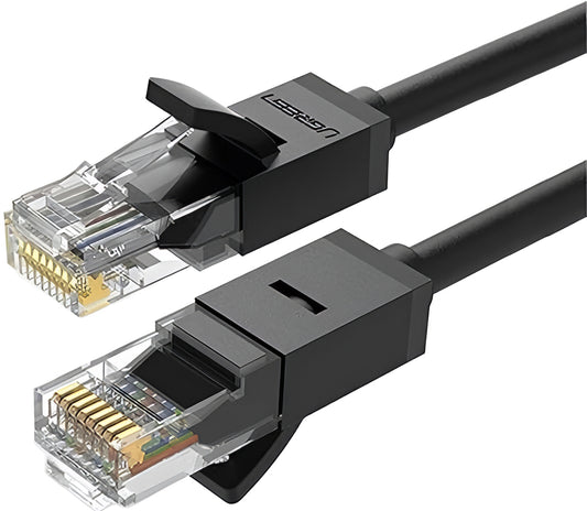 Mrežni kabl UGREEN NW102, UTP, Cat6, 15m, Crni