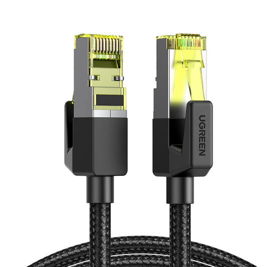 Kabl za mrežu UGREEN NW150, UTP, Cat7, 2m, Crni