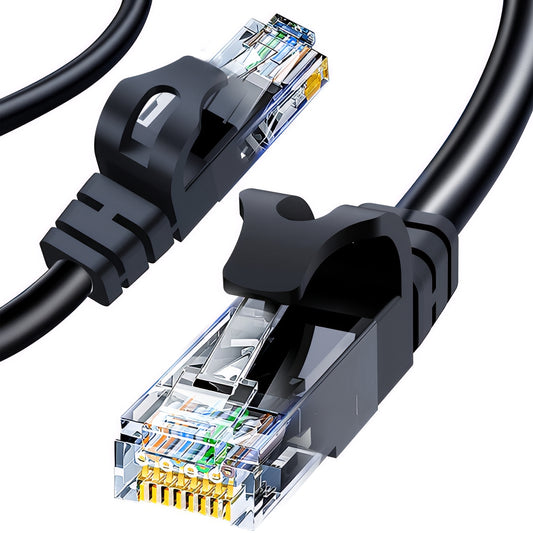 Mrežni kabl XO Design GB007, UTP, Cat6, 1m, Crni
