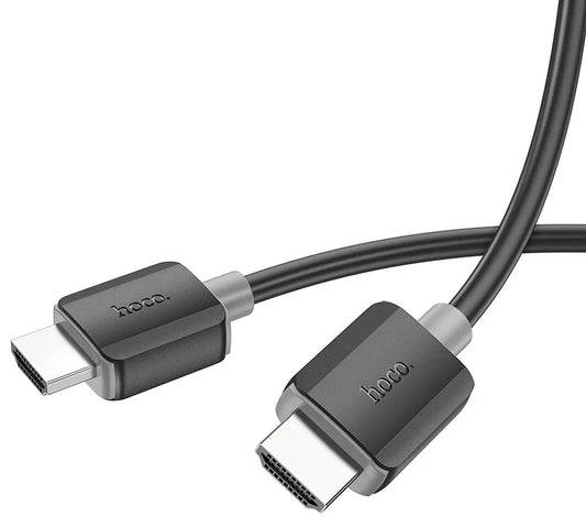 Video kabl HOCO US08, HDMI - HDMI, 4K, 1m, Crni