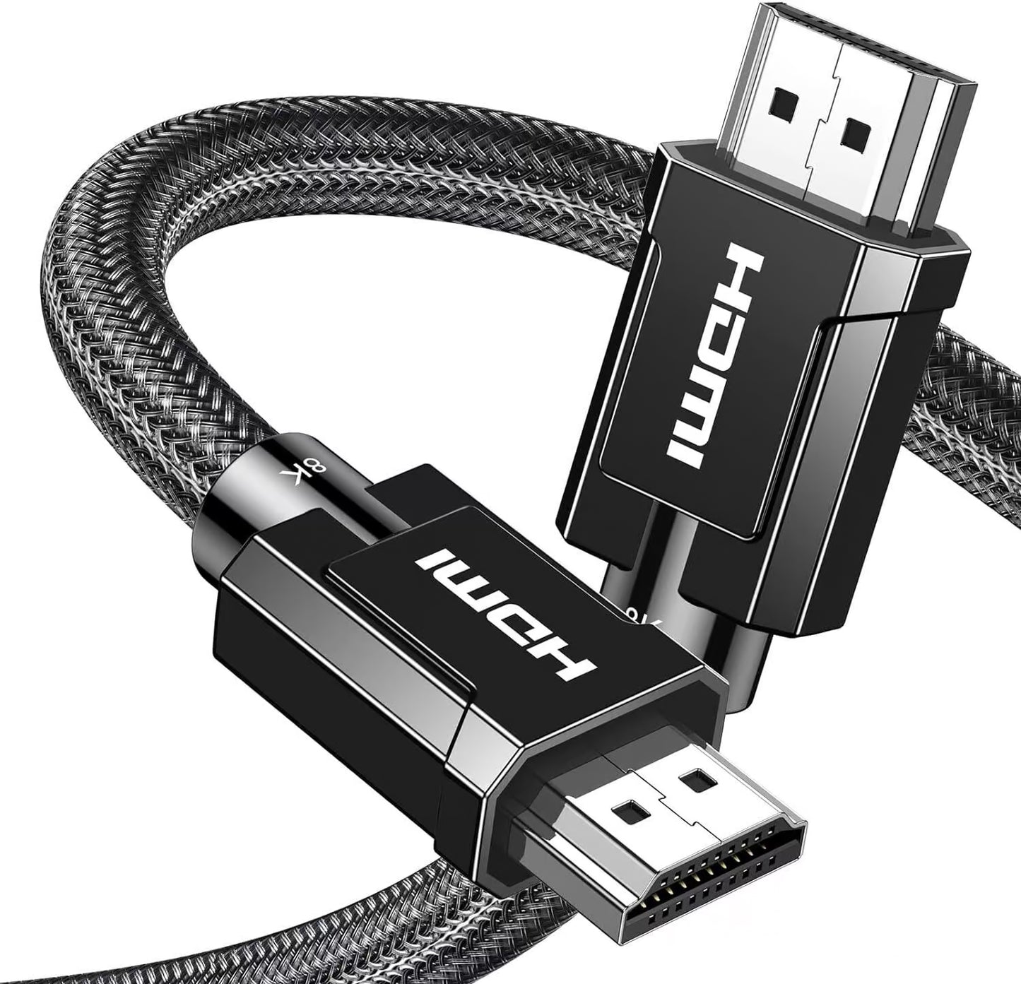 Kabl za video UGREEN, HDMI - HDMI, 8K, 1.5m, Crni