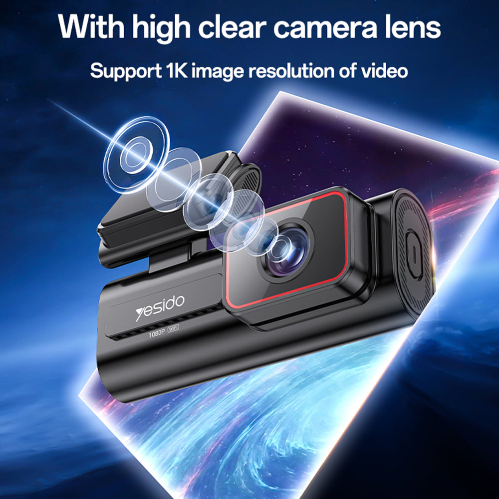 Auto kamera Yesido KM21, 1080P, Wi-Fi, Ekran 1.47 inča