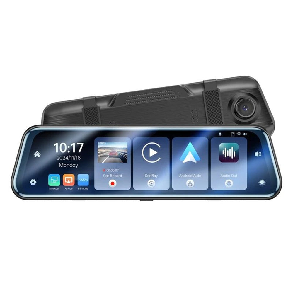 Auto kamera Yesido KM24 sa Carplay / Android Auto, 4K, Ekran 9.66 inča