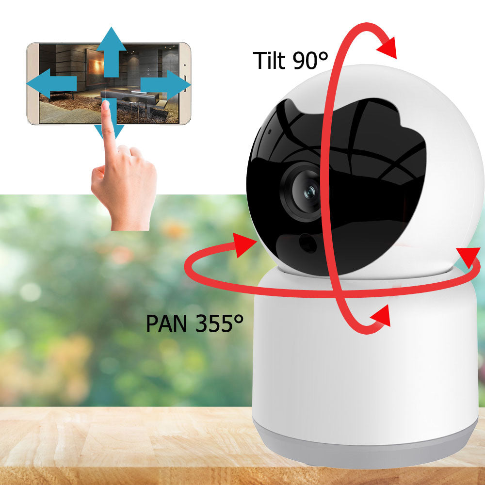 Kamera za nadzor Techsuit Q15A Baby, Wi-Fi, 1080P, Unutrašnja
