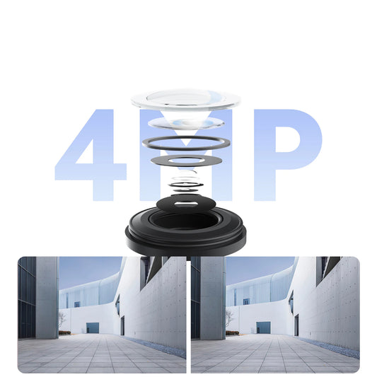 Kamera za nadzor Xiaomi CW500 Dual, Wi-Fi, 2.5K, IP66, Spoljašnja BHR9402EU