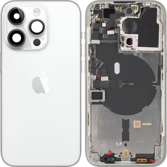 Poklopac baterije Apple iPhone 14 Pro, sa srednjom kućištem, srebrni, Swap