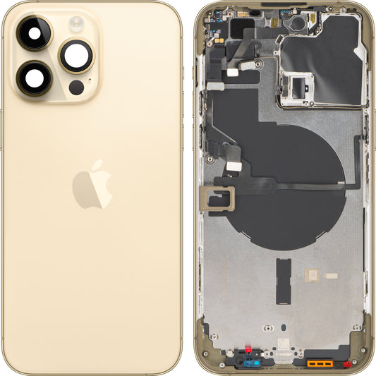 Poklopac baterije Apple iPhone 14 Pro Max, sa srednjom kućištem, zlatni, Swap