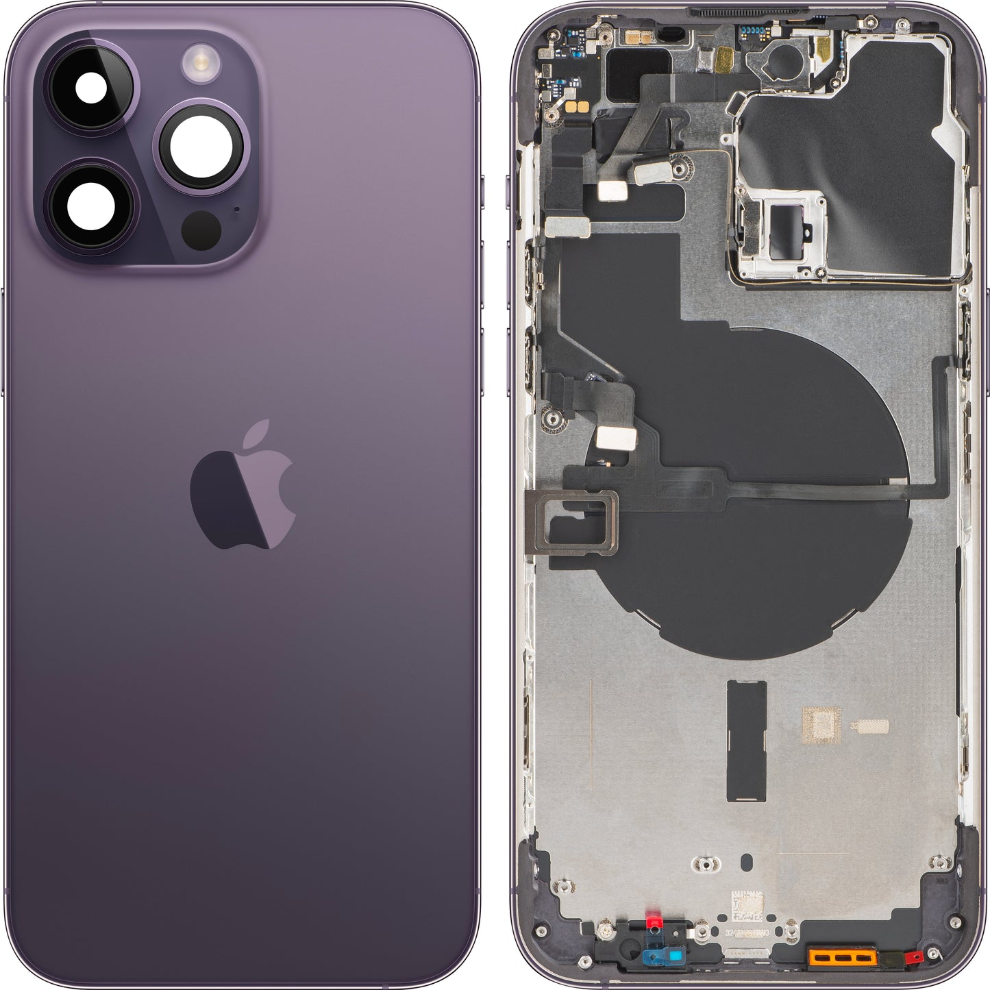 Kućište baterije Apple iPhone 14 Pro Max, sa srednjim delom kućišta, Ljubičasta (Deep Purple), Swap