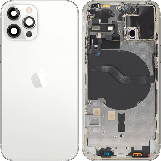 Poklopac baterije Apple iPhone 12 Pro, sa srednjom kućištem, srebrni, Swap