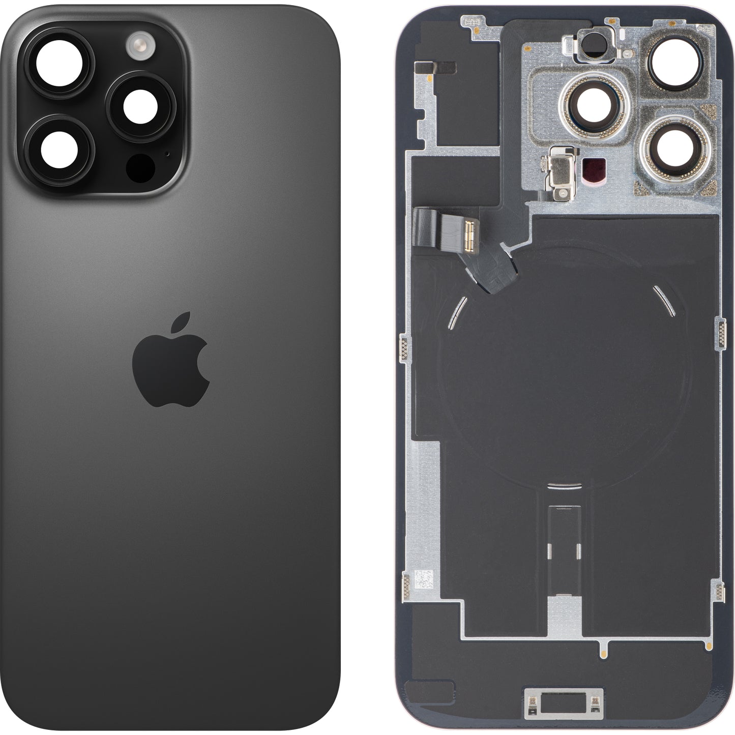 Poklopac baterije Apple iPhone 16 Pro Max, Crni (Crni Titanijum), Swap Premium