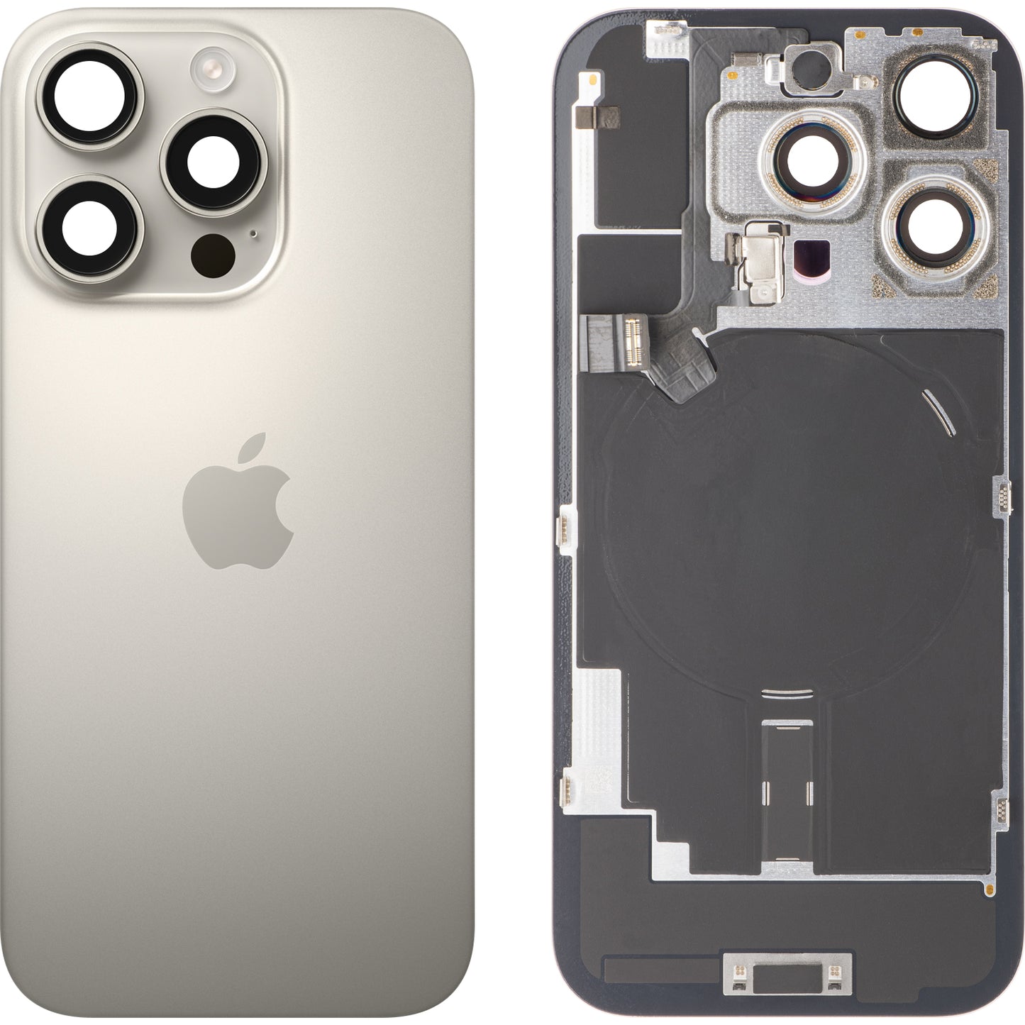 Kućište baterije Apple iPhone 16 Pro, Bež (Natural Titanium), Swap
