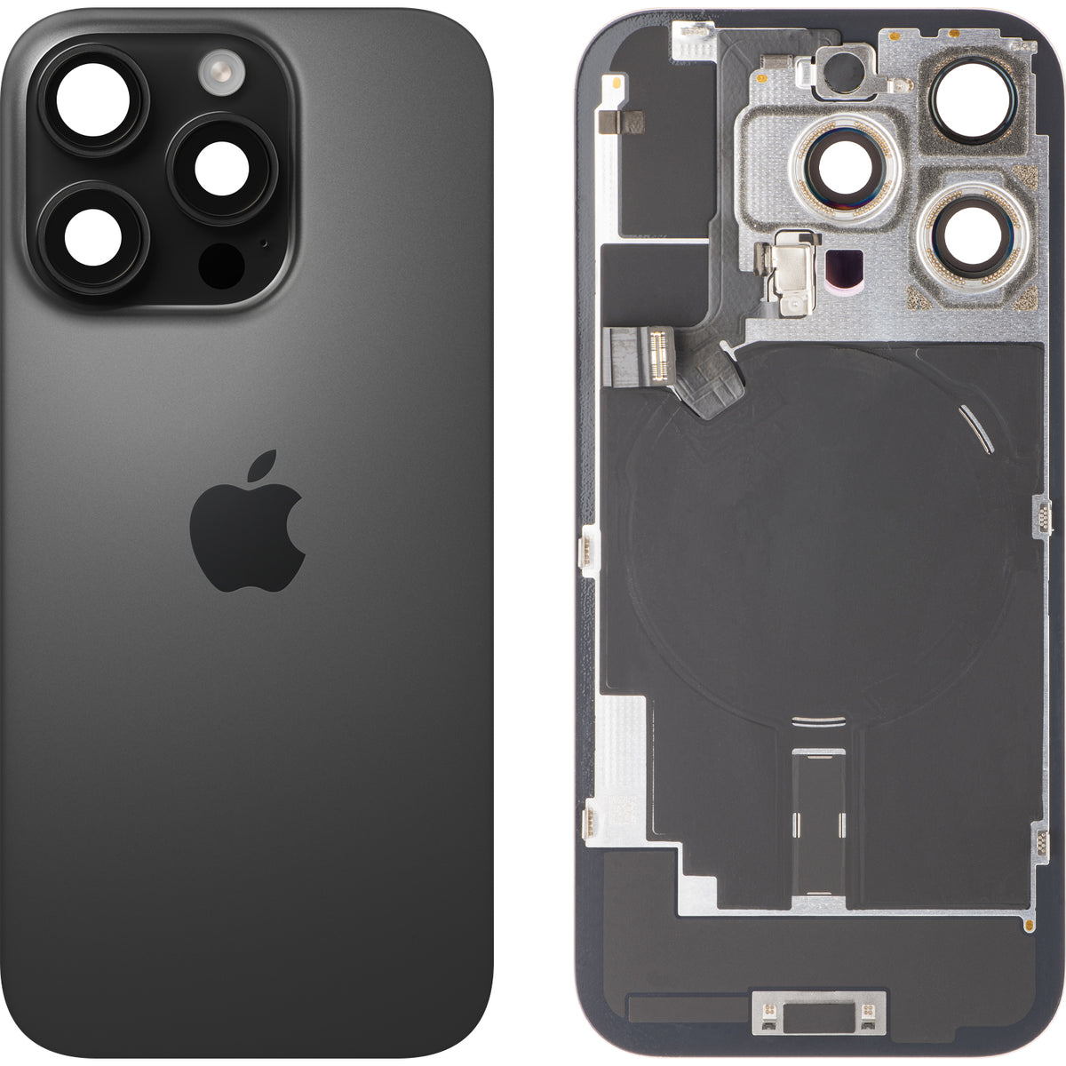 Poklopac baterije Apple iPhone 16 Pro, Crna (Black Titanium), Swap Premium