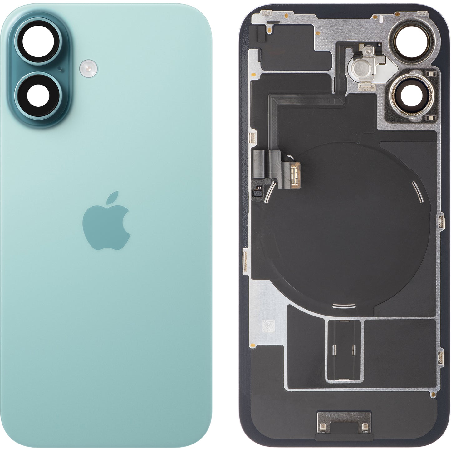 Poklopac baterije Apple iPhone 16, Zelena (Teal), Swap Premium
