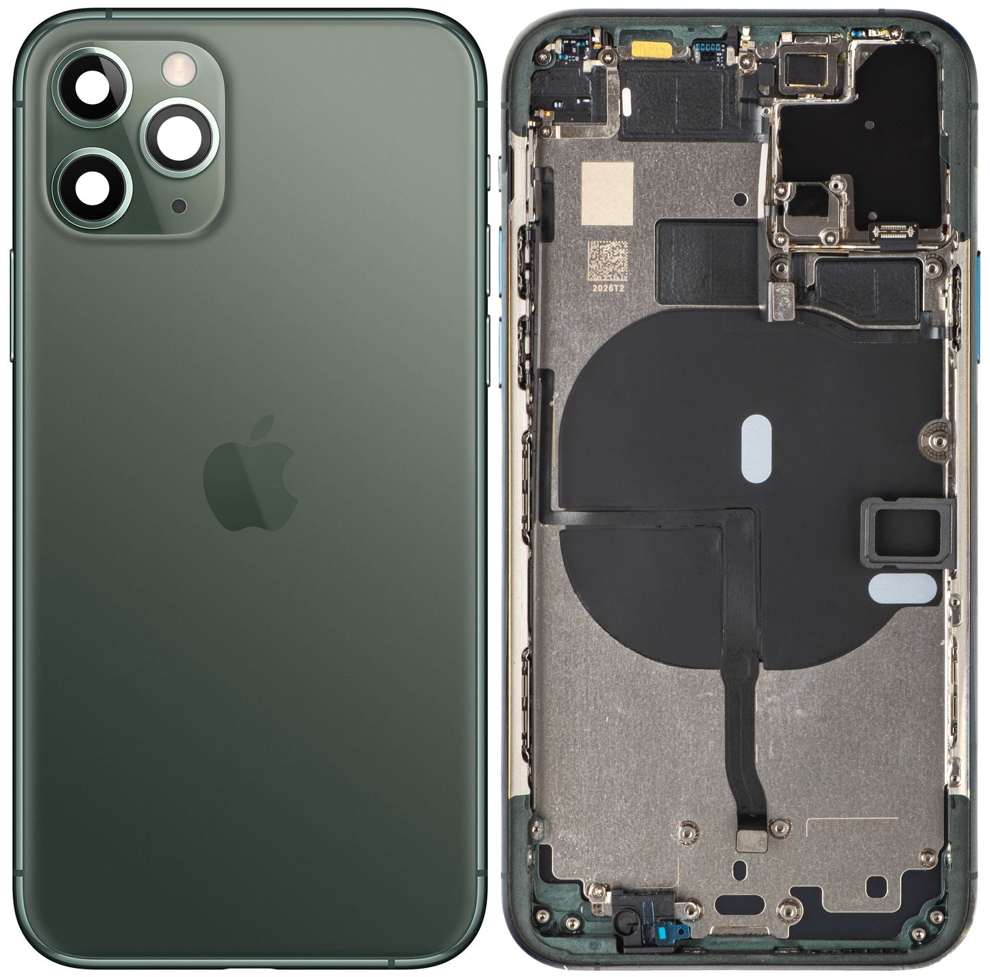 Kućište baterije Apple iPhone 11 Pro, sa srednjim kućištem, Zeleno (Midnight Green), Swap