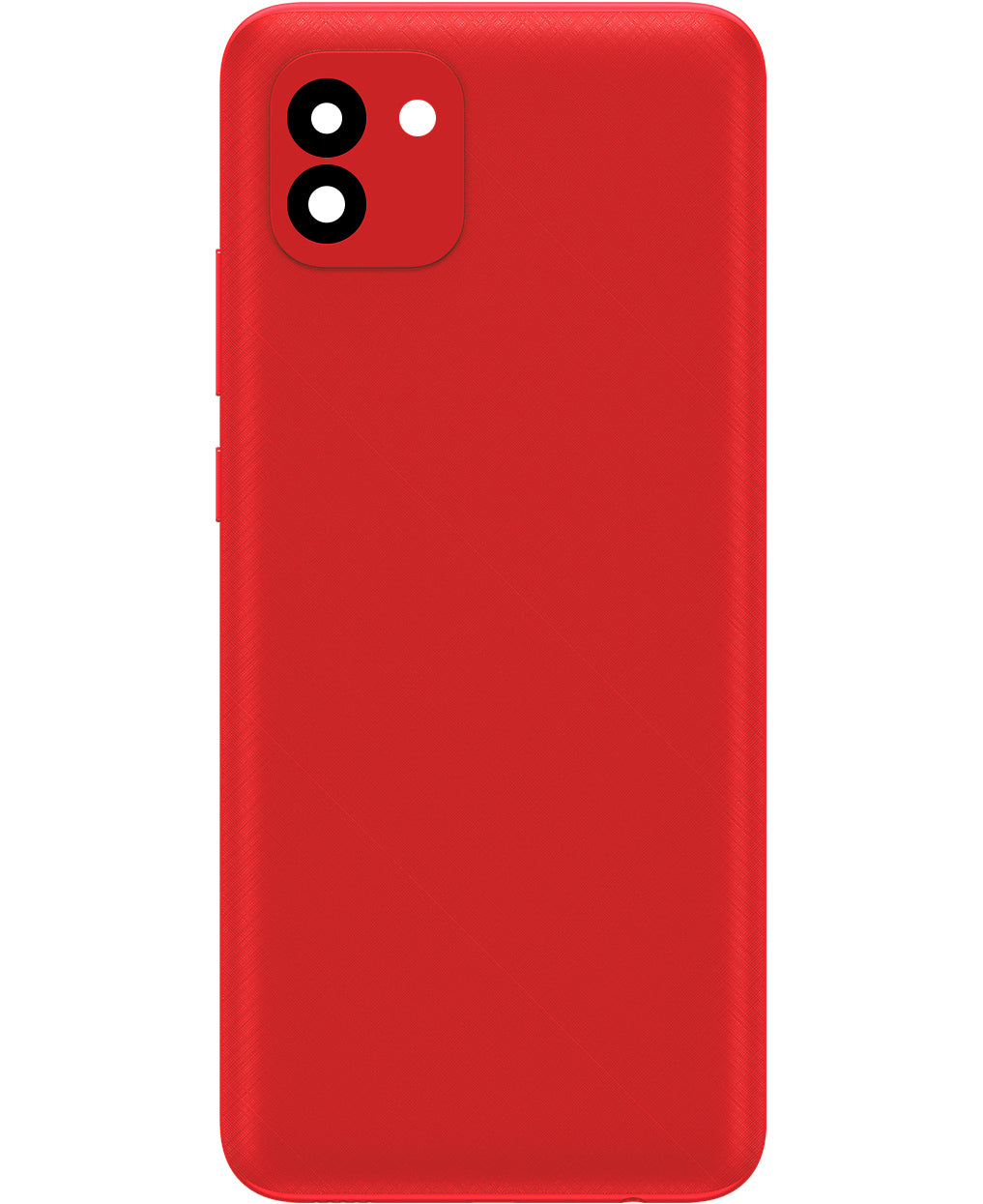Poklopac baterije kompatibilan sa Samsung Galaxy A03 A035, Verzija F, Crvena
