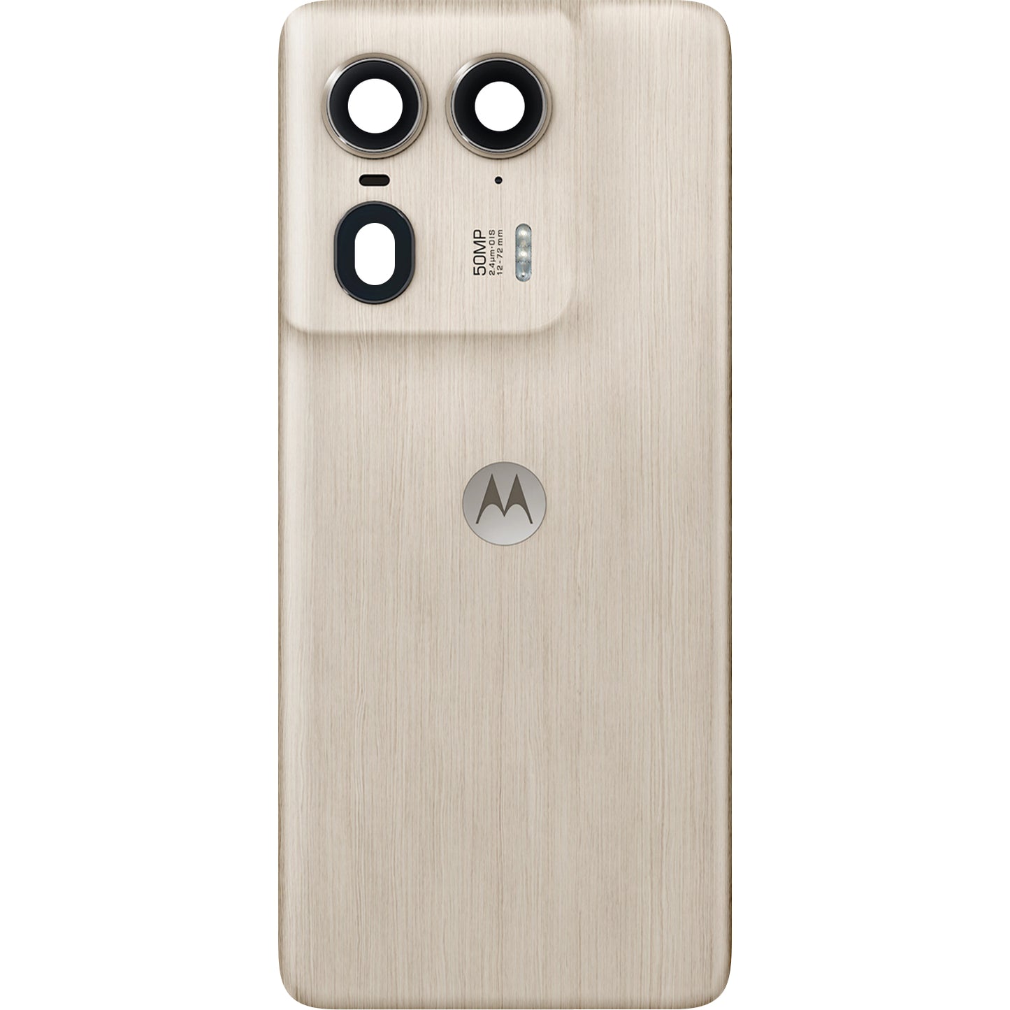 Poklopac baterije Motorola Edge 50 Ultra, Bež (Nordic Wood), Service Pack 5S58C24472