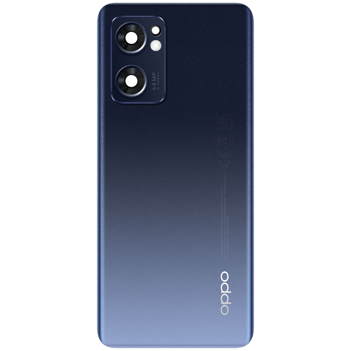 Kućište baterije Oppo Find X5 Lite / Reno7 5G, Crno (Starlight Black), Zamena
