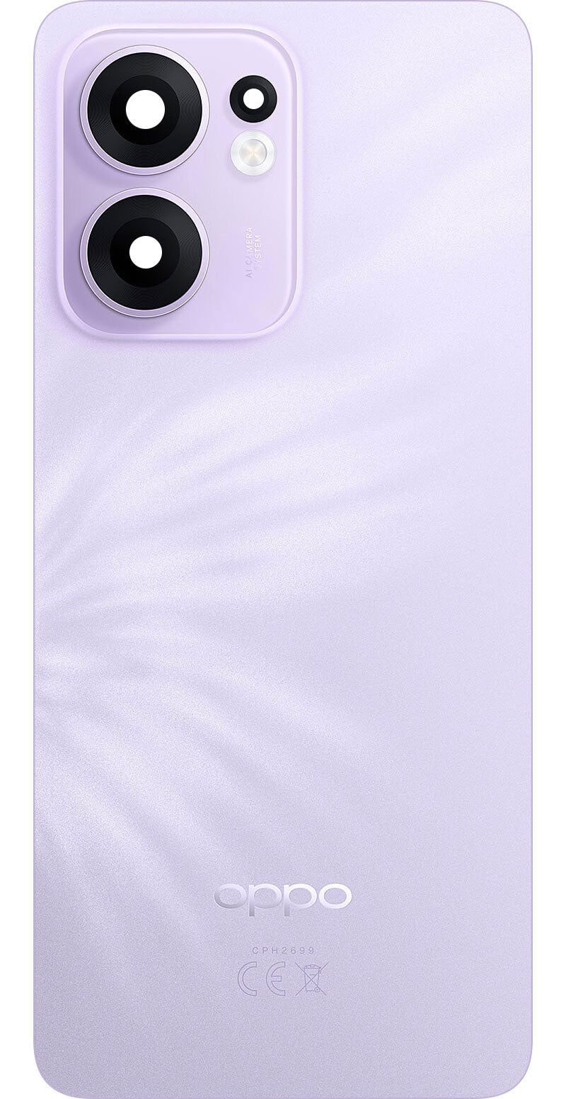 Kućište baterije Oppo Reno13 FS 5G / Reno13 F, Ljubičasta (Plume Purple), Service Pack 621033000499