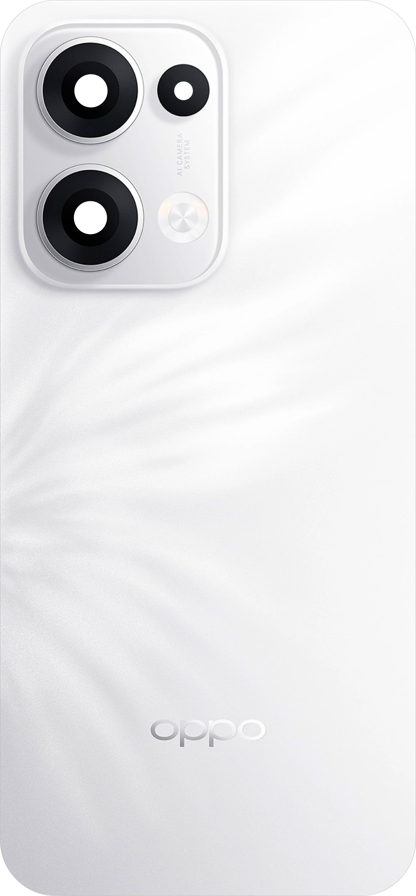 Poklopac baterije Oppo Reno13, Beli (Plume White), Service Pack 621033000484