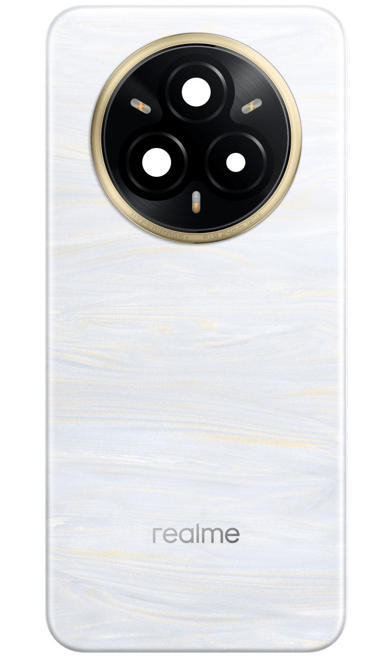 Poklopac baterije Realme 14 Pro+, Beli (Pearl White), Service Pack 621033000452