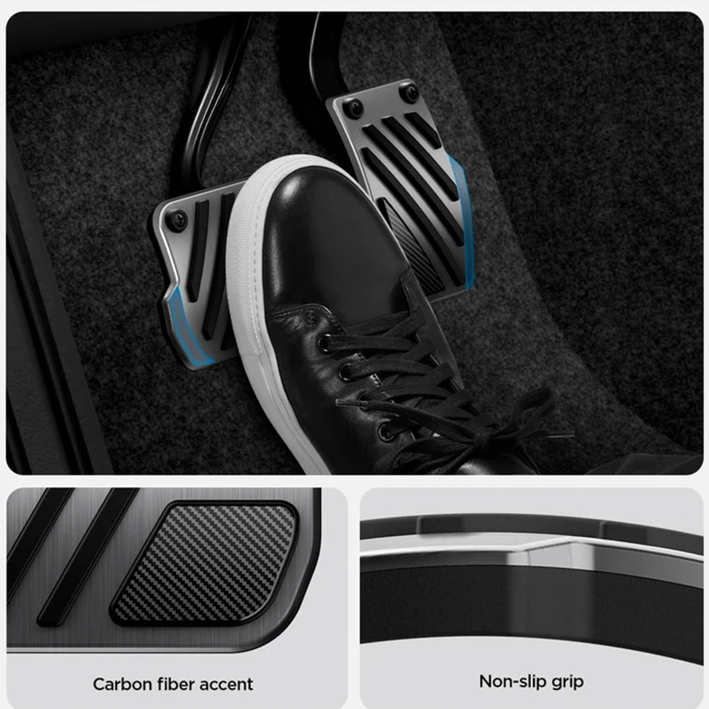 Auto pedale poklopci Spigen Line Design TO200P za Tesla Y / 3 ACP11627