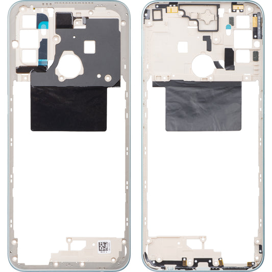 Srednji Kućište Oppo A52, Belo