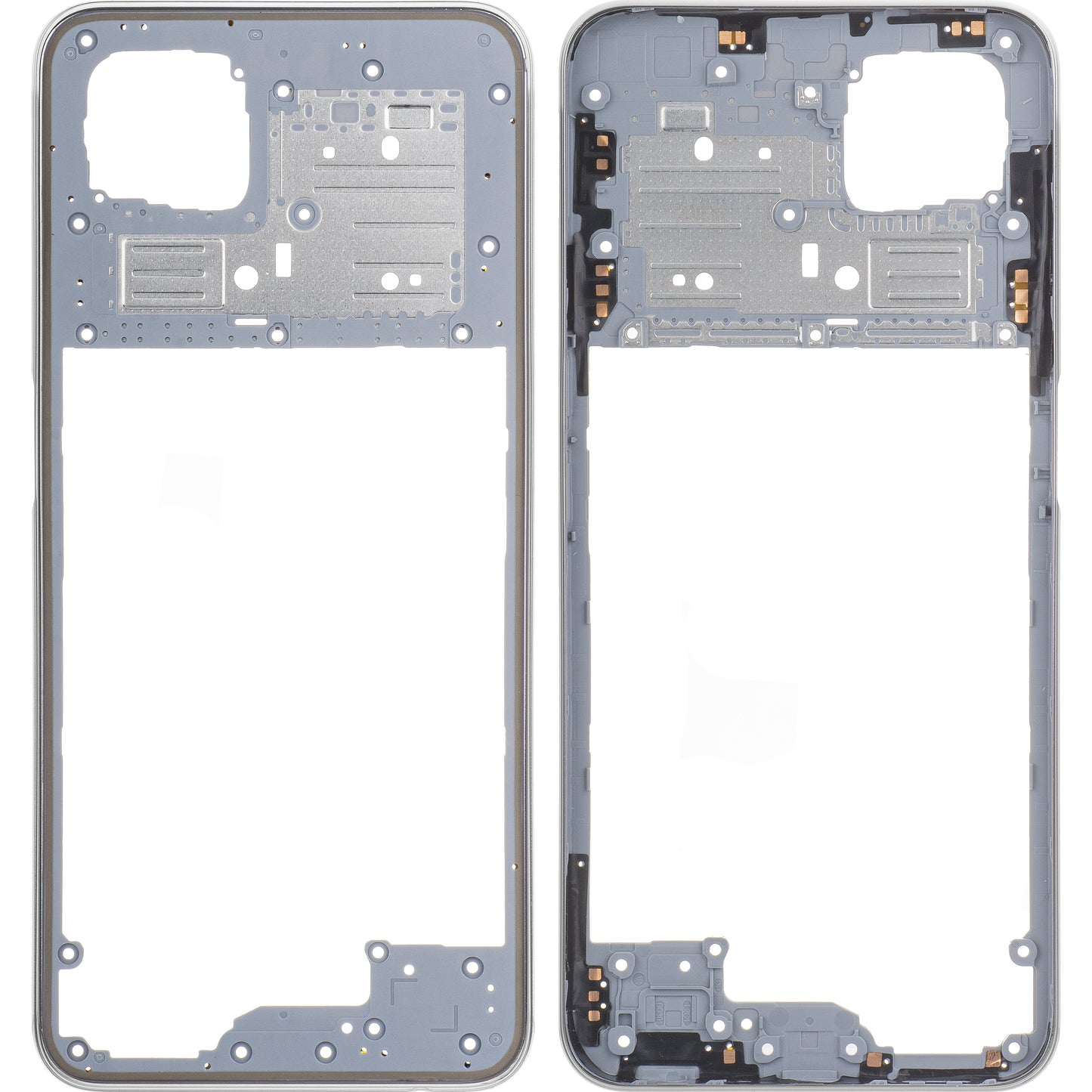 Srednji Kućište Oppo A92, Belo