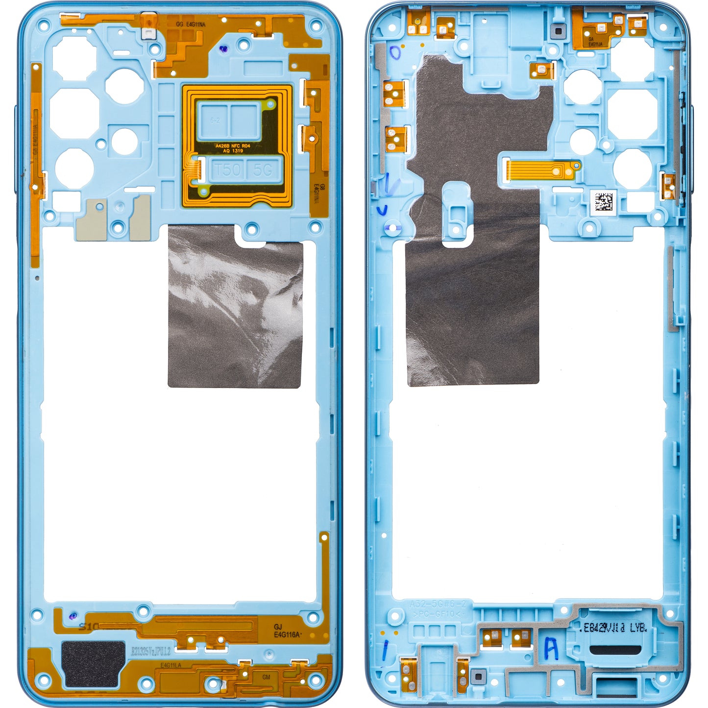 Srednje kućište Samsung Galaxy A32 5G A326, Plavo