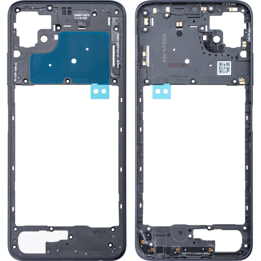 Srednje kućište Samsung Galaxy A22 5G A226, Crna