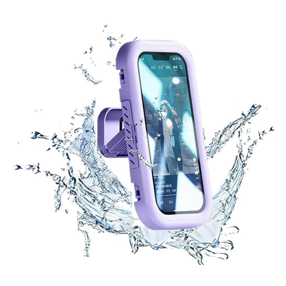 Kućište za zid sa taktilnom membranom Techsuit LC-999 za telefon, vodootporno, ljubičasto