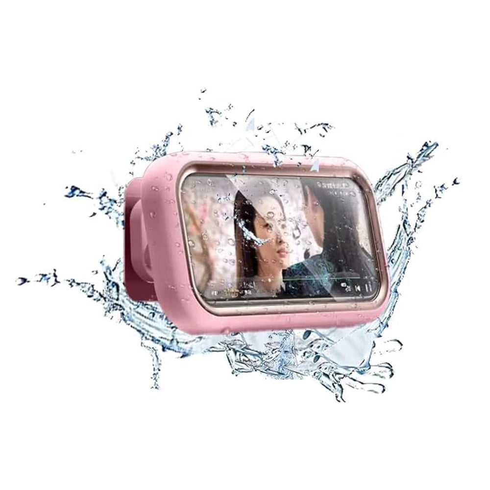Futrola za zid sa taktilnom membranom Techsuit LC-999 za telefon, vodootporna, roze zlatna
