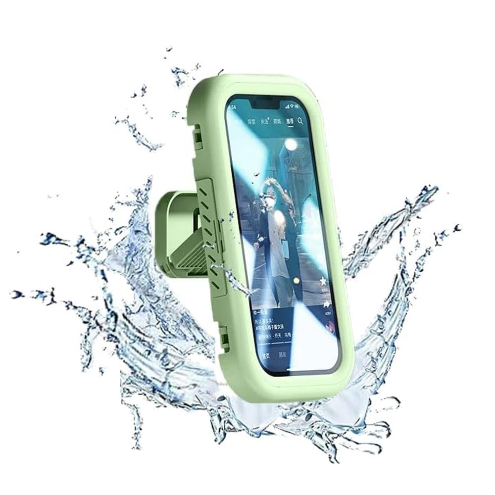 Futrola za zid sa taktilnom membranom Techsuit LC-999 za telefon, vodootporna, zelena