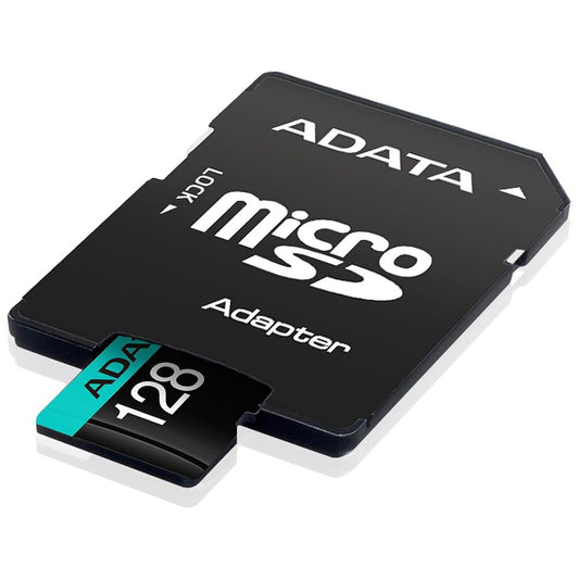 Memorijska kartica microSDXC Adata Premier Pro, 128GB, Klasa 10 / UHS-1 U3, Sa Adapterom AUSDX128GUI3V30SA2-RA1