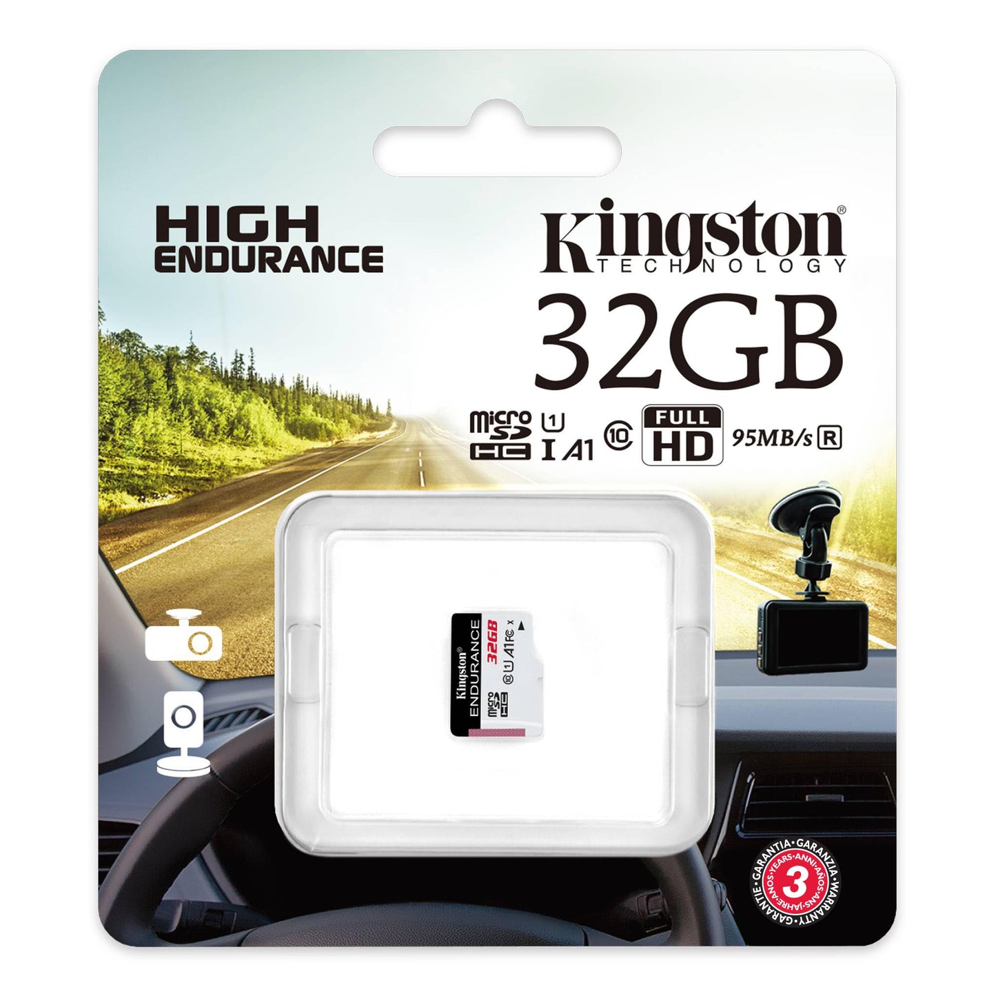 Memorijska kartica microSDHC Kingston High Endurance, 32Gb, Klasa 10 / UHS-1 U1 SDCE/32GB