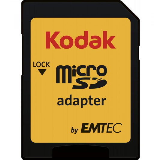 Memorijska kartica microSDXC Kodak, 64Gb, Klasa 10 / UHS-1 U1, Sa Adapterom EKMSDM64GXC10K