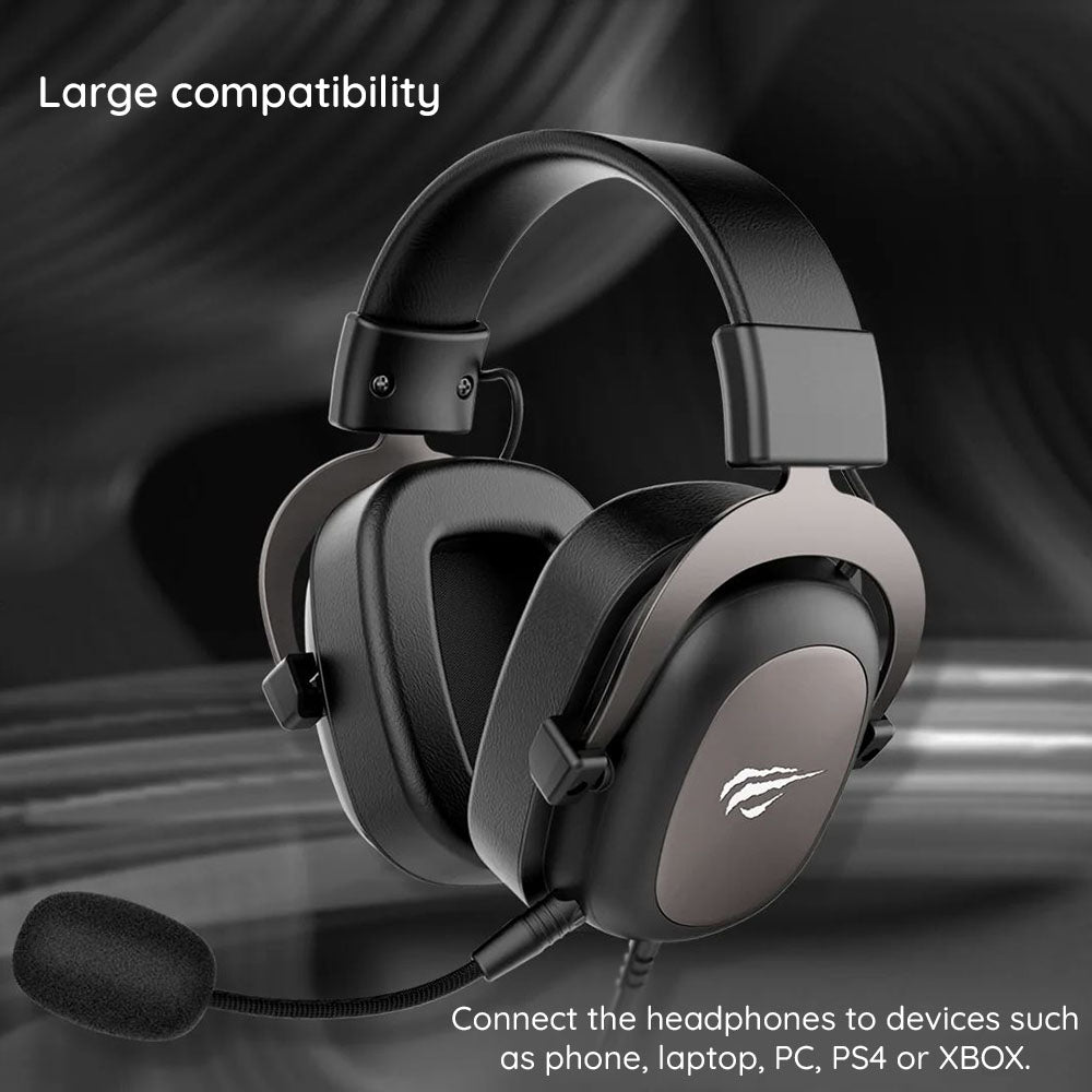 Gaming slušalice 3.5mm HAVIT H2002D, 2m, Crvene