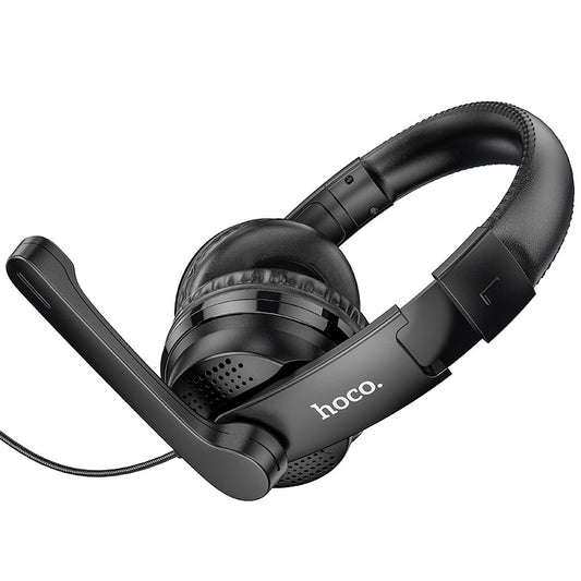 Slušalice za gejming 3.5mm HOCO W103, Crne