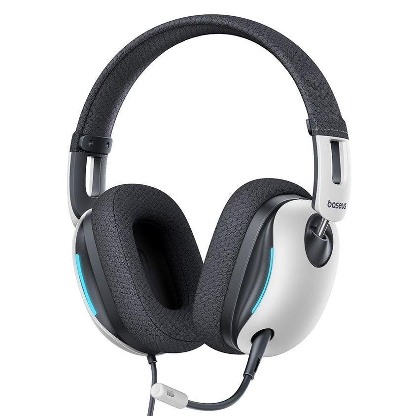 Slušalice za igranje USB Baseus GoPlay 1+ Max, Bele A00181003213-00