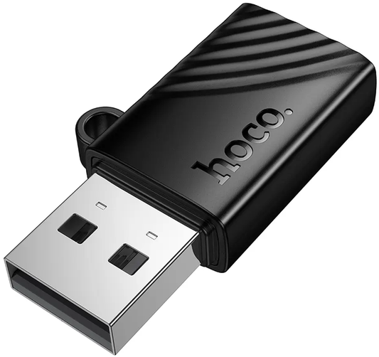 USB čitač kartica HOCO HB53, microSD, Crna