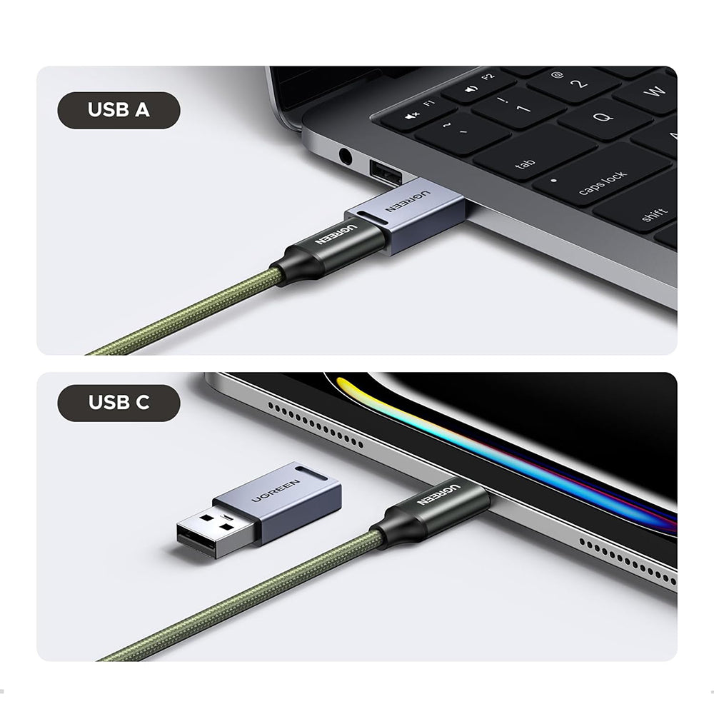 Čitač kartica USB / USB-C sa organizatorom UGREEN CM856 (55899), 2 x SD - microSD, Sivi