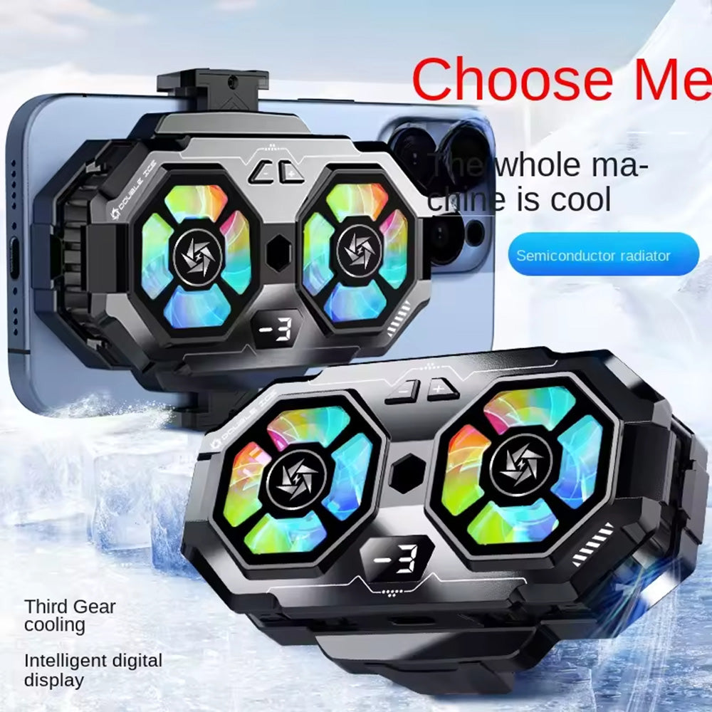 Cooler za gejming telefon Techsuit SL22, Crni