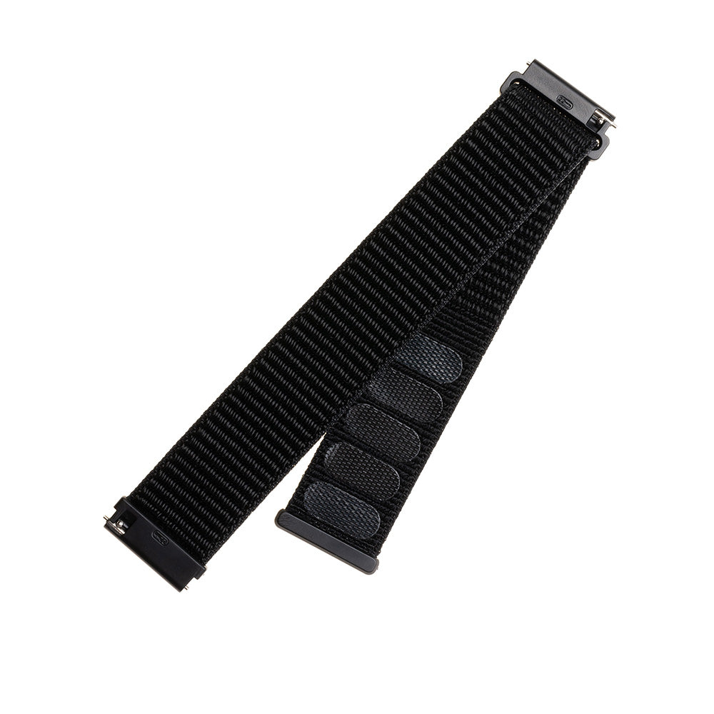 Curea Fixed Nylon za Samsung Galaxy Watch / Huawei Watch Series, 20mm, Crna