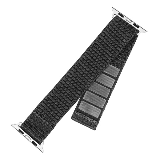 Kaiš Fixed Nylon Sporty za Apple Watch 42mm / 41mm / 40mm / 38mm serije, Tamno sivi