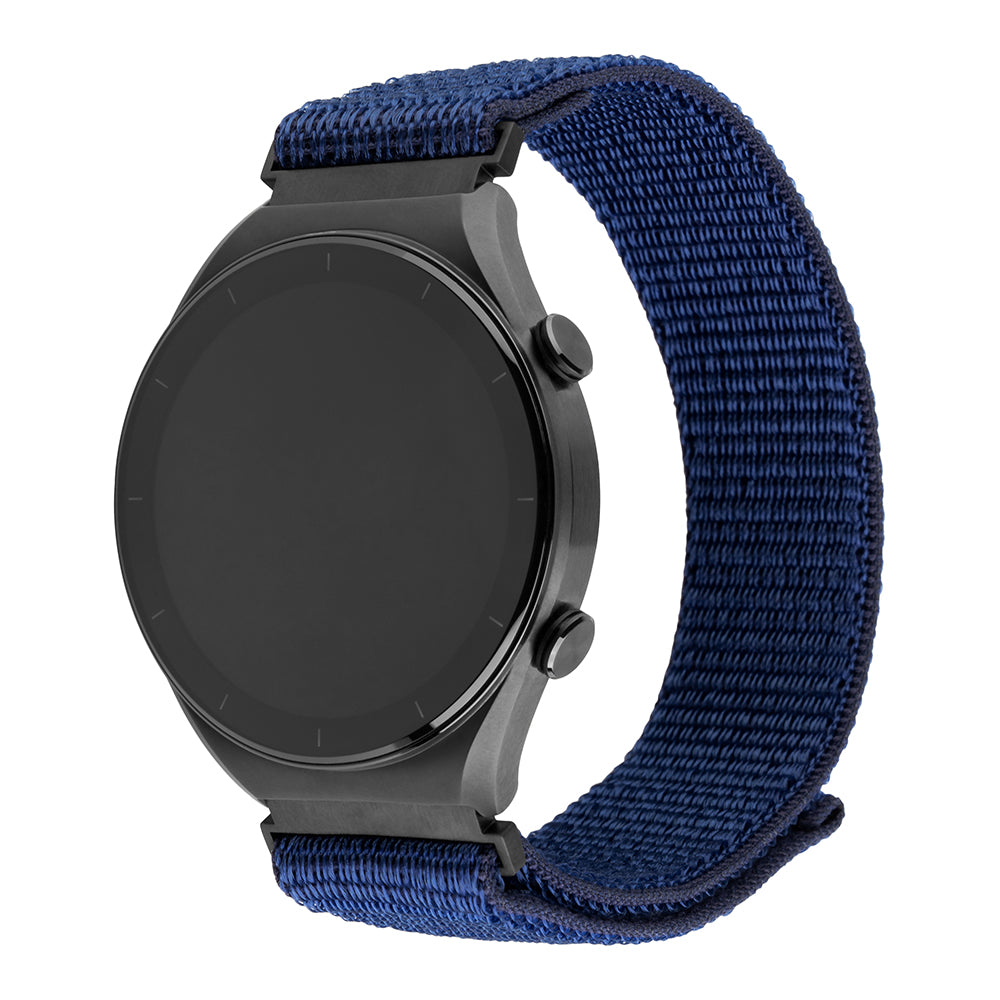 Curea Fixed Nylon Sporty za Huawei Watch / Xiaomi Watch Series, 22mm, Tamno Plava