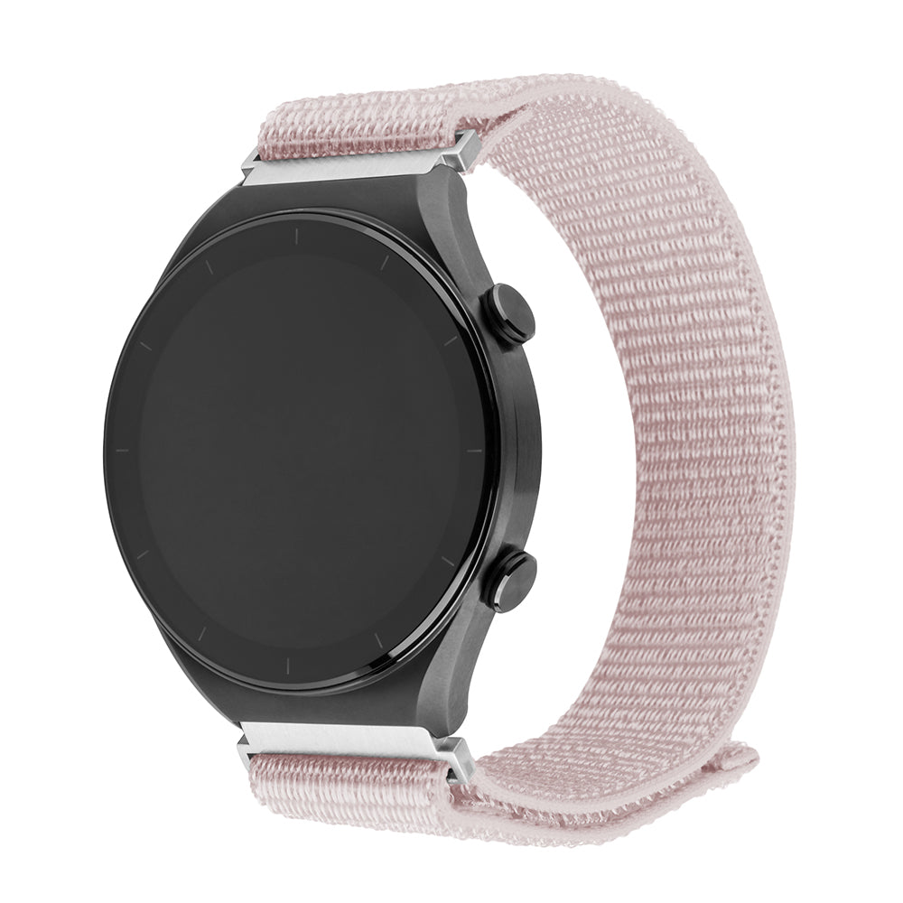 Curea Fixed Nylon Sporty za Huawei Watch / Xiaomi Watch Series, 22mm, Roze Zlato